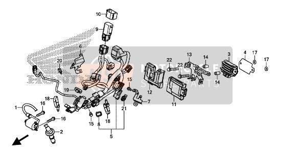 32110K95A40, Stay, L. Coupler, Honda, 0