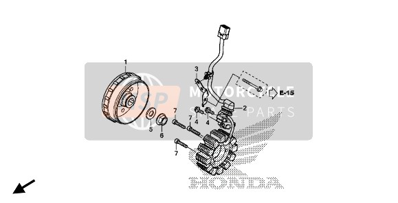 31120MKEA81, Statore Comp., Honda, 0