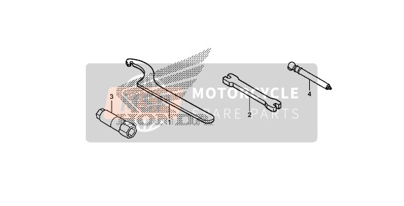 Honda CRF450RX 2019 Outils pour un 2019 Honda CRF450RX