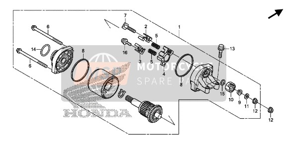 Honda CRF250RX 2020 Départ Moteur pour un 2020 Honda CRF250RX