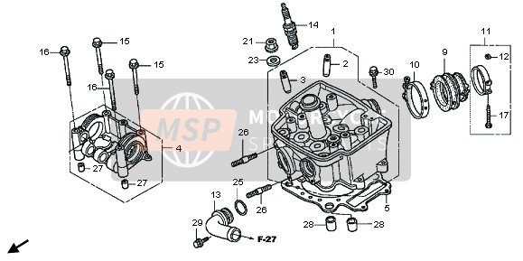 12240MEB771, Holder Comp., Camshaft, Honda, 0