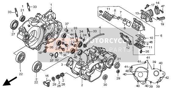 11191KZ3L20, Dichtung, Kurbelgehaeuse, Honda, 1