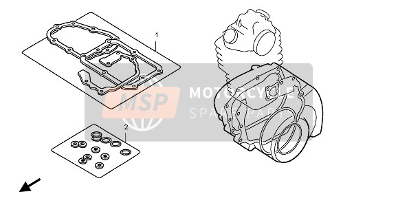 06116KRN700, Washer O-RING Kit B (Component Parts), Honda, 0
