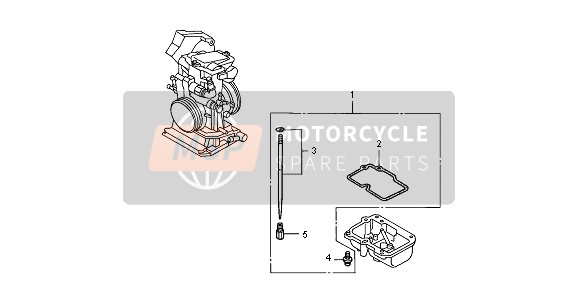 Carburateur optionele onderdelenkit