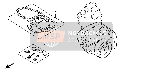 Honda CRF450R 2004 EOP-2 Kit guarnizioni B per un 2004 Honda CRF450R