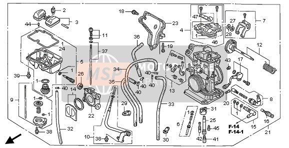 16100MEY674, Carburetor Assy. (FCR04A C) (Frame No.), Honda, 0