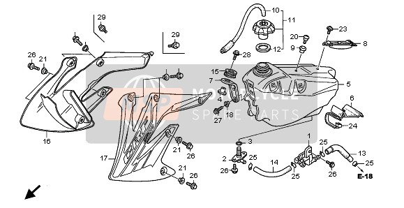 19072KRNA00ZA, Shroud Set, L. Radiator (Wl) *TYPE1 *(TYPE1 ), Honda, 0