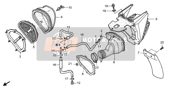 Honda CRF450R 2007 LUFTFILTER für ein 2007 Honda CRF450R