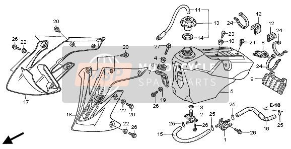 19072MENA10ZA, Shroud Set, L. Radiator (Wl) *TYPE1* (TYPE1), Honda, 0