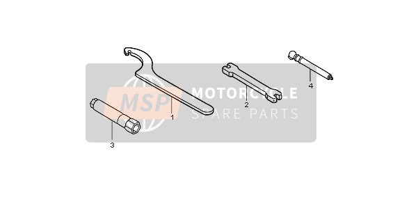 Honda CRF250R 2010 TOOLS for a 2010 Honda CRF250R