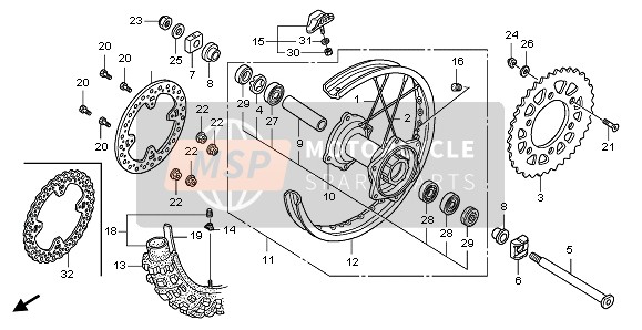 REAR WHEEL