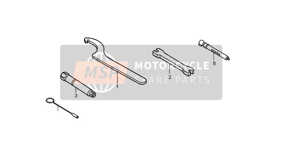 Honda CRF250X 2011 Outils pour un 2011 Honda CRF250X