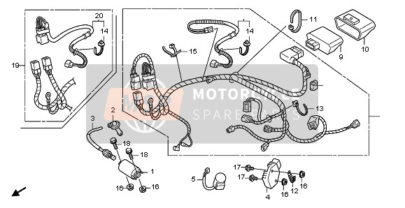 38770MENE52, PGM-FI Unit, Honda, 0