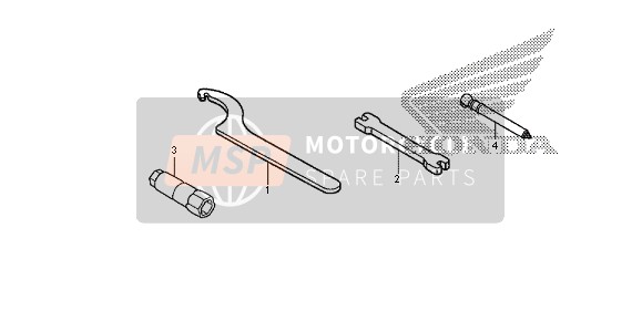 Honda CRF450R 2013 Outils pour un 2013 Honda CRF450R