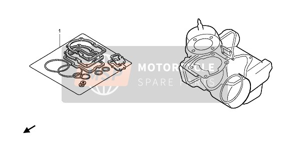 Honda CR80R-SW 2000 EOP-1 Gasket Kit for a 2000 Honda CR80R-SW