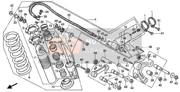 91351KA3731, Dust Seal, Rr. Cushion Upper, Honda, 0