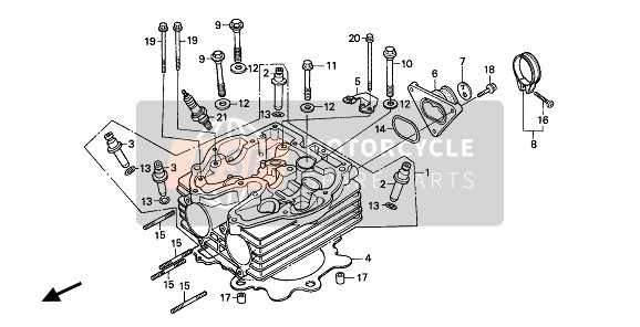 9806159616, Bougie (DPR9Z) (Ngk), Honda, 3