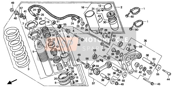 52473KN5000, Collar, Cushion Connecting Rod, Honda, 0