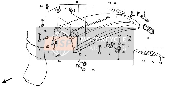 87510147670ZA, Label, Operator Warning *, Honda, 1