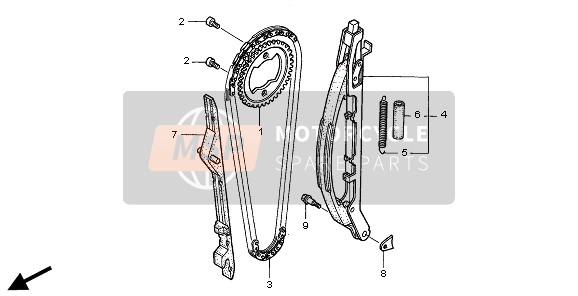 CAM CHAIN & TENSIONER