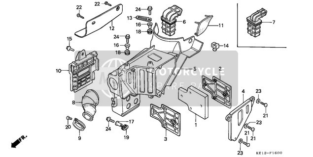 17255371000, Band, Intake Manifold, Honda, 1