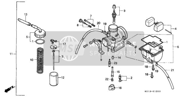 16010KJ1305, Gasket Set, Honda, 0