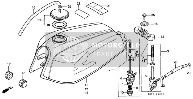 17632176772, Packing,Fuel Fill, Honda, 0