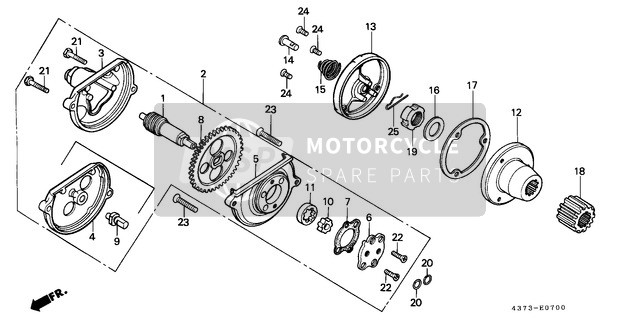 93600060280A, Vite Con Testa Piatta 6X2, Honda, 0