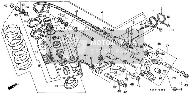 87516KT1901, Label,Rr.Damper W, Honda, 0