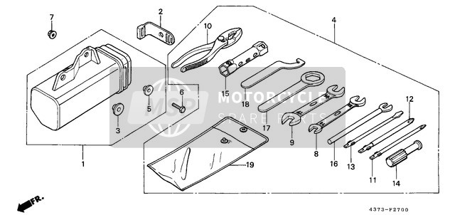 Honda XL125S 1983 Outils pour un 1983 Honda XL125S