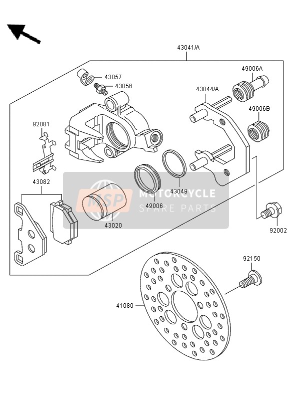 920021737, Bolt,Flanged,8X13, Kawasaki, 0