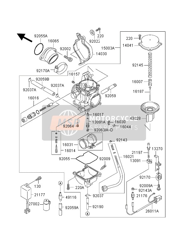 160211213, SCREW-THROTTLE Stop, Kawasaki, 0