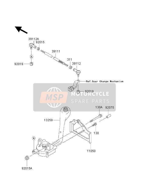 Kawasaki KVF300 2002 Controlar para un 2002 Kawasaki KVF300