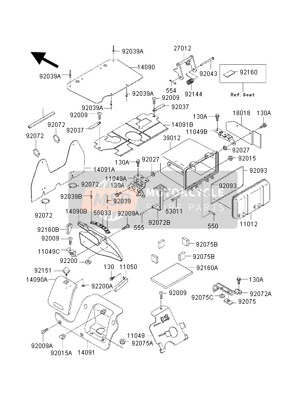 920391260, Rivet, Kawasaki, 1