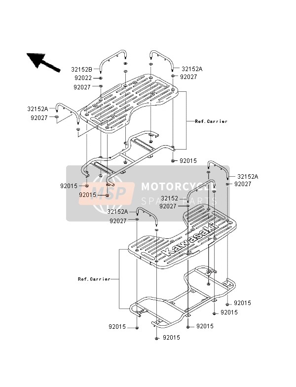 Pièces optionnelles (Garde de transporteur)