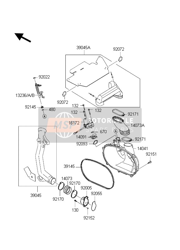 Converter Cover & Drive Belt