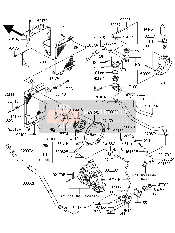 921601451, Damper,Valve, Kawasaki, 1