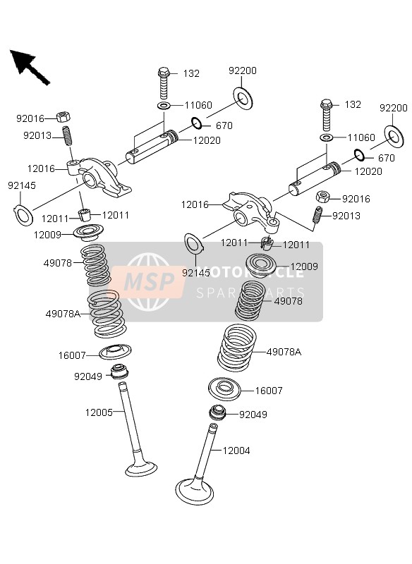 490781210, Motorklep Veer, Kawasaki, 0