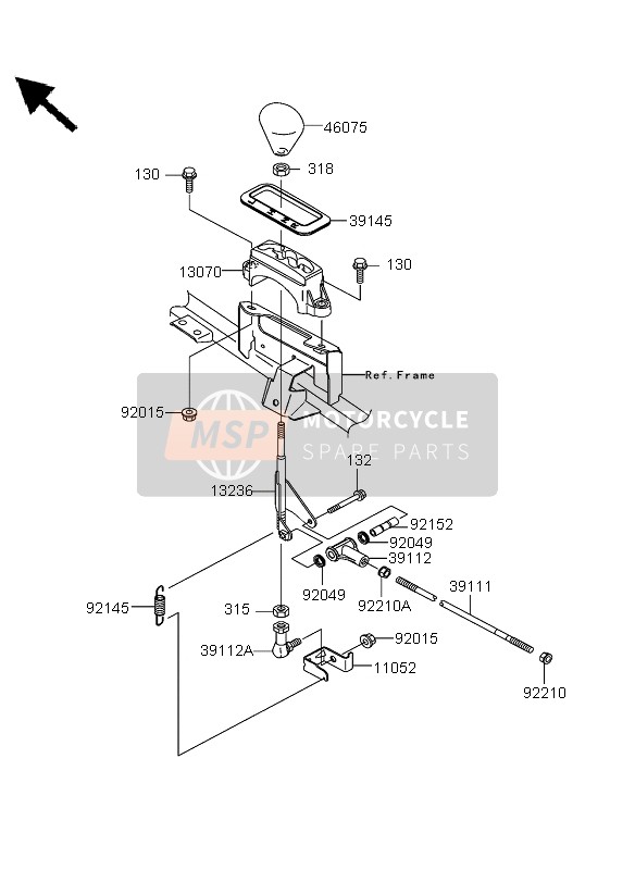 Kawasaki KVF360 2003 Contrôle pour un 2003 Kawasaki KVF360