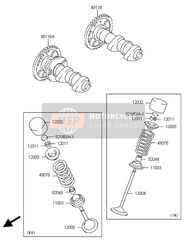 92180S029, Shim,T=2.85, Kawasaki, 1