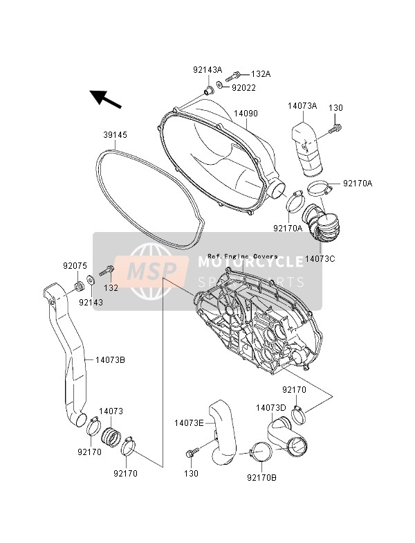 Converter Cover & Drive Belt