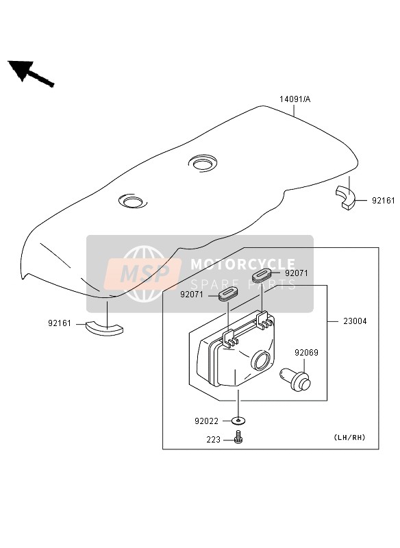 140917502286, Cover,Headlamp,W.Green, Kawasaki, 0