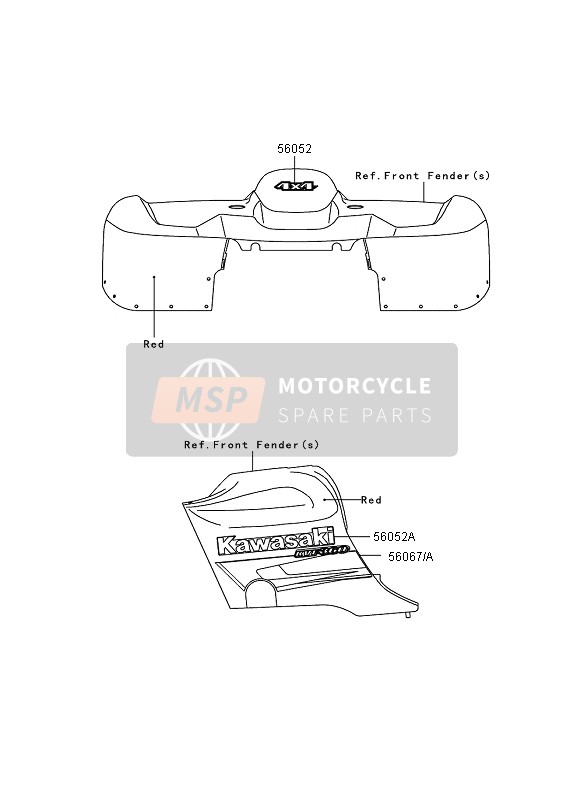 560671539, Dekor Tank, Kawasaki, 0