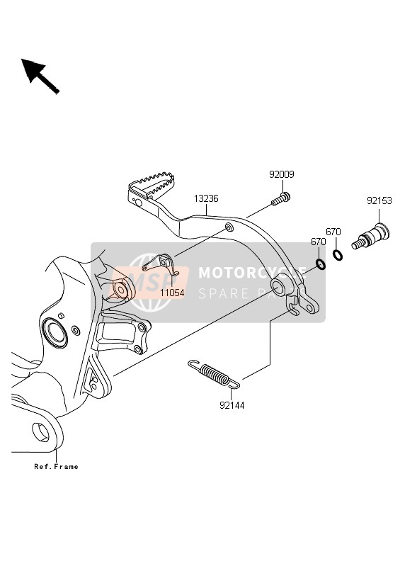 920093848, Screw,6X20, Kawasaki, 2