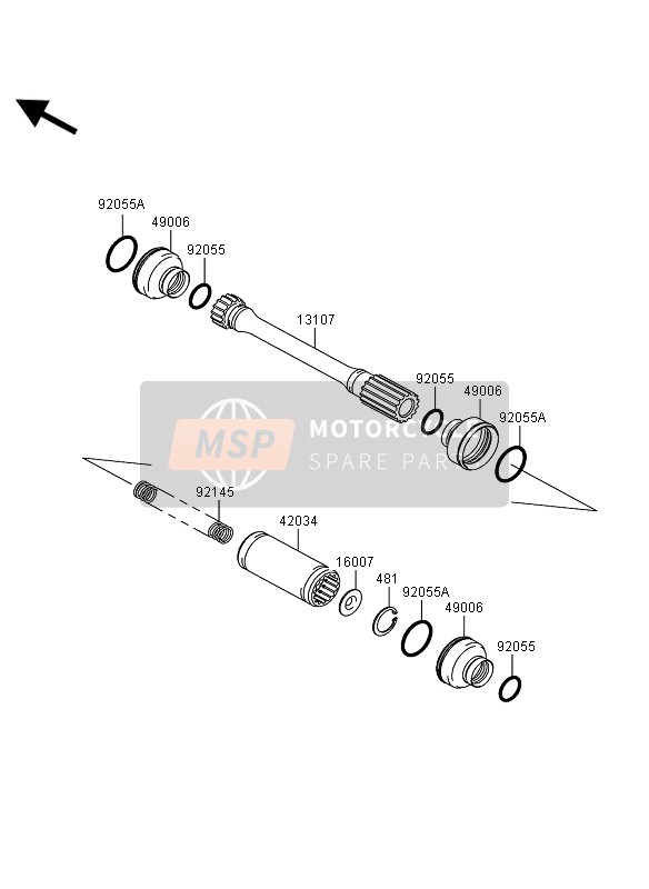 Drive Shaft & Propeller