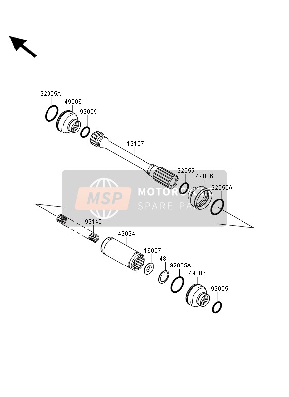 Drive Shaft & Propeller