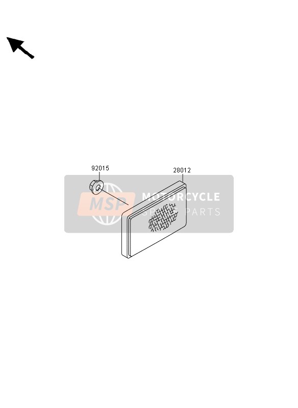 Kawasaki KVF360 4X4 2013 Reflectors for a 2013 Kawasaki KVF360 4X4