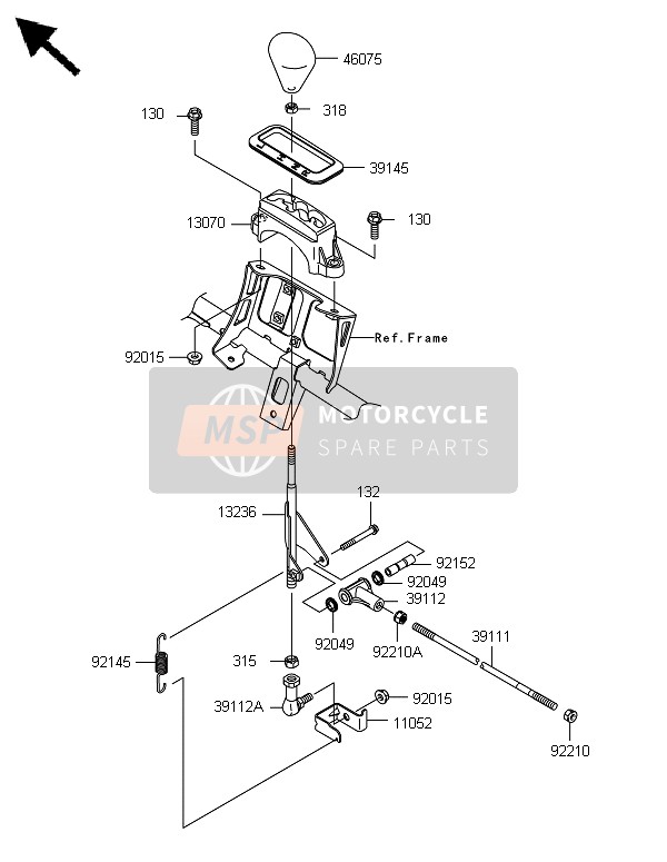 Kawasaki BRUTE FORCE 750 4X4i EPS(GEF) 2014 Contrôle pour un 2014 Kawasaki BRUTE FORCE 750 4X4i EPS(GEF)