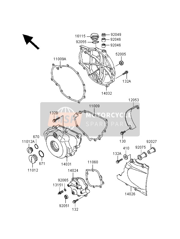 520051009, Gauge,Oil Level, Kawasaki, 1