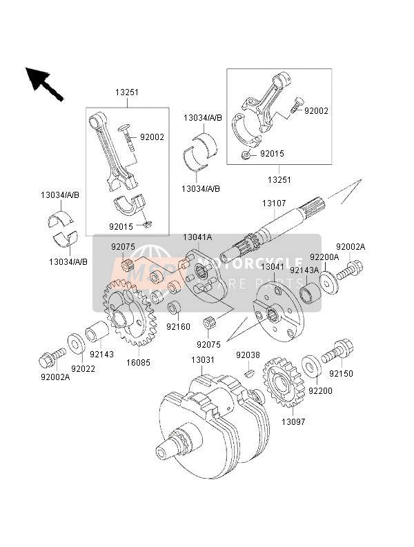 920021697, Bolt,10X30, Kawasaki, 0